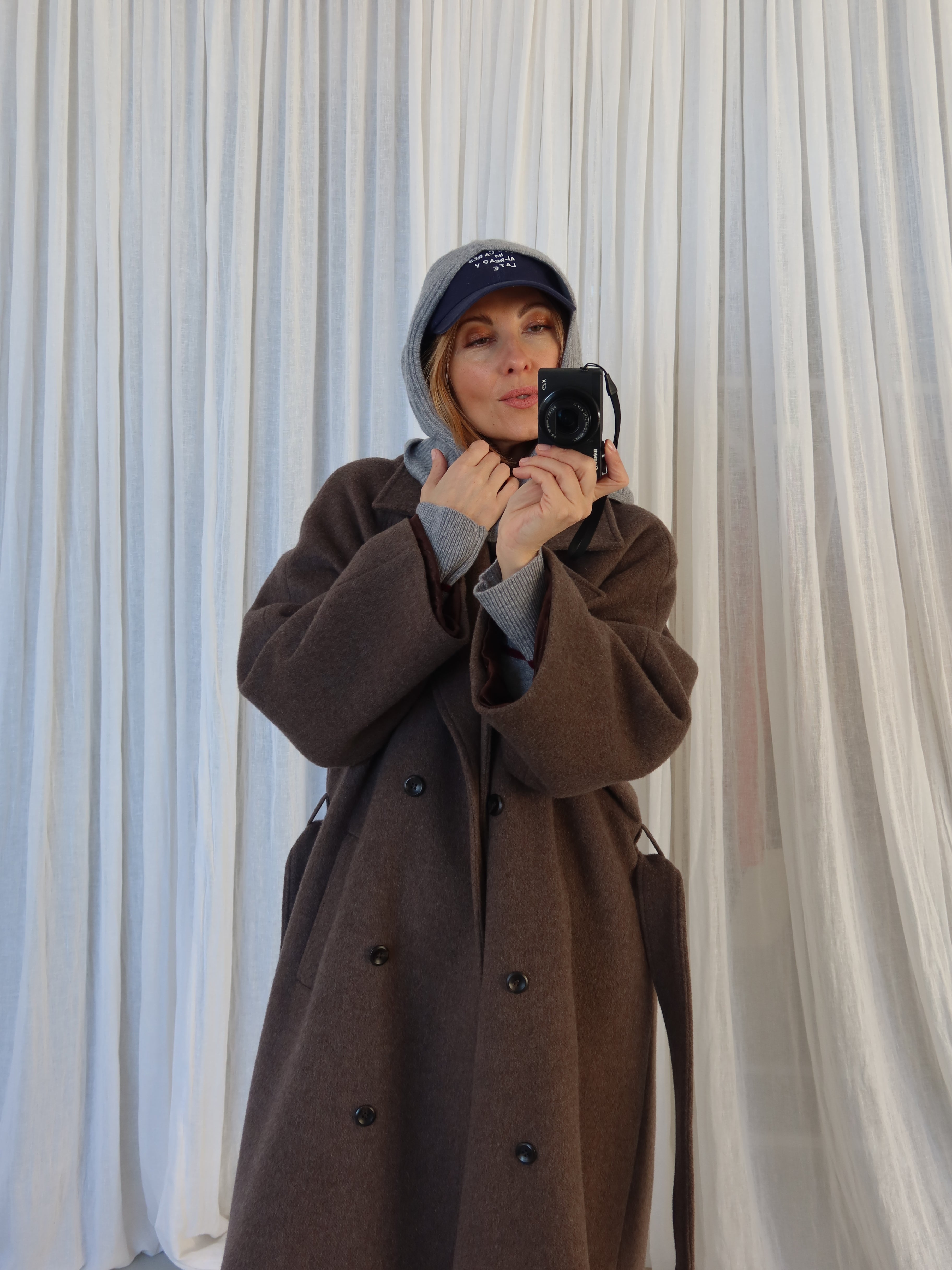 JOSIE BALACLAVA grey melange