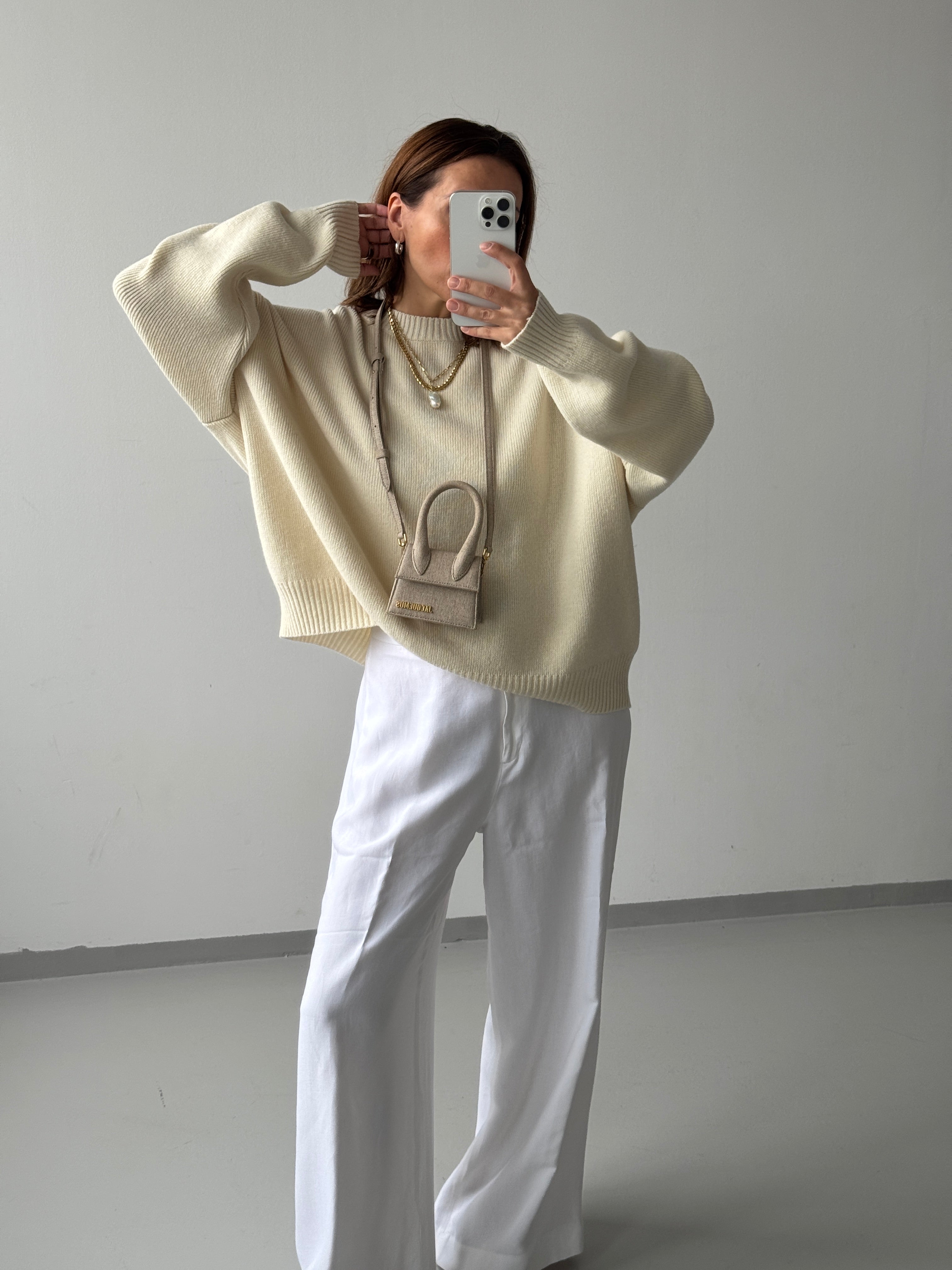 SOHO STUDIOS AVA PULLOVER light butter