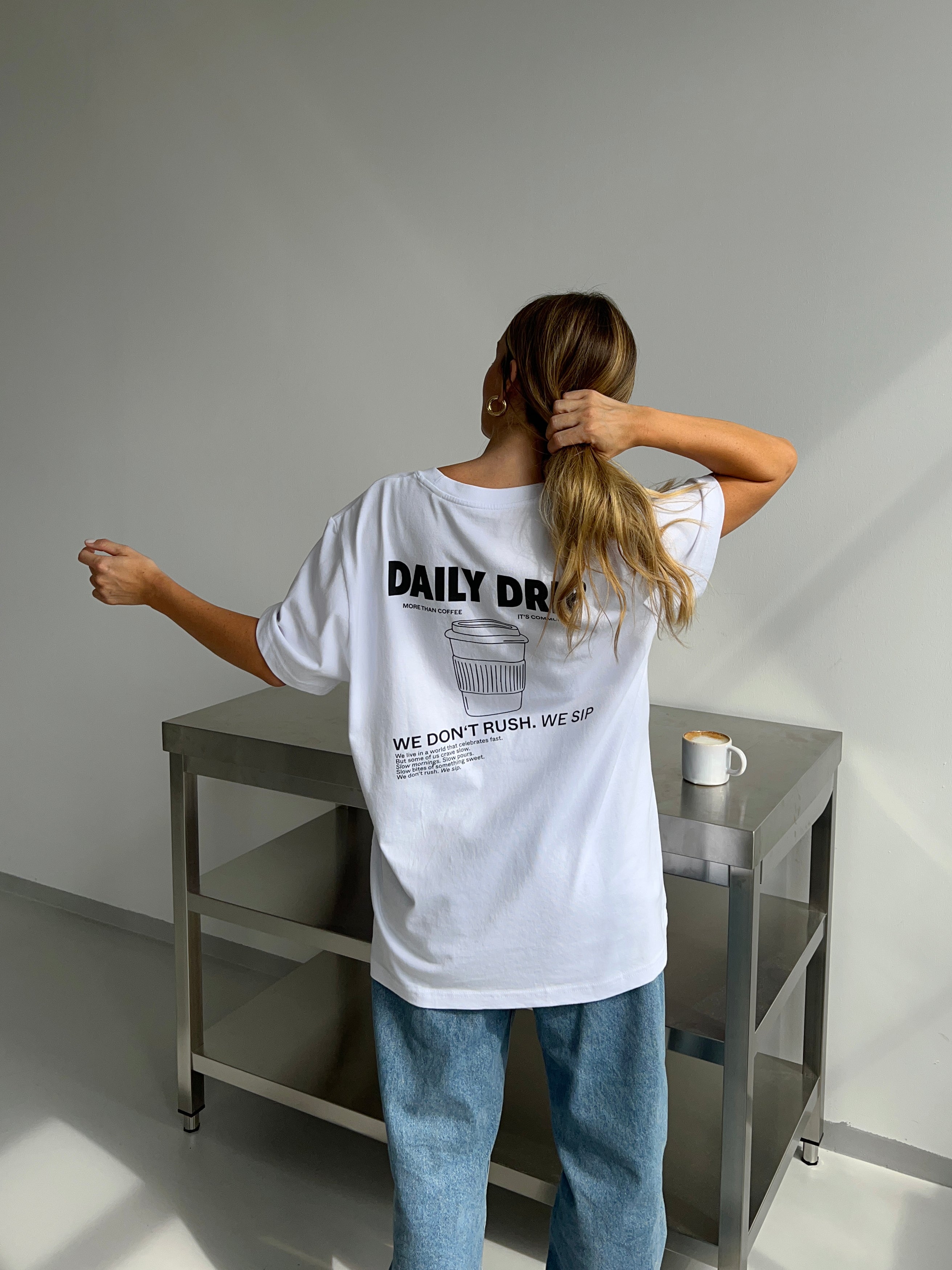 DAILY DRIP T-Shirt white