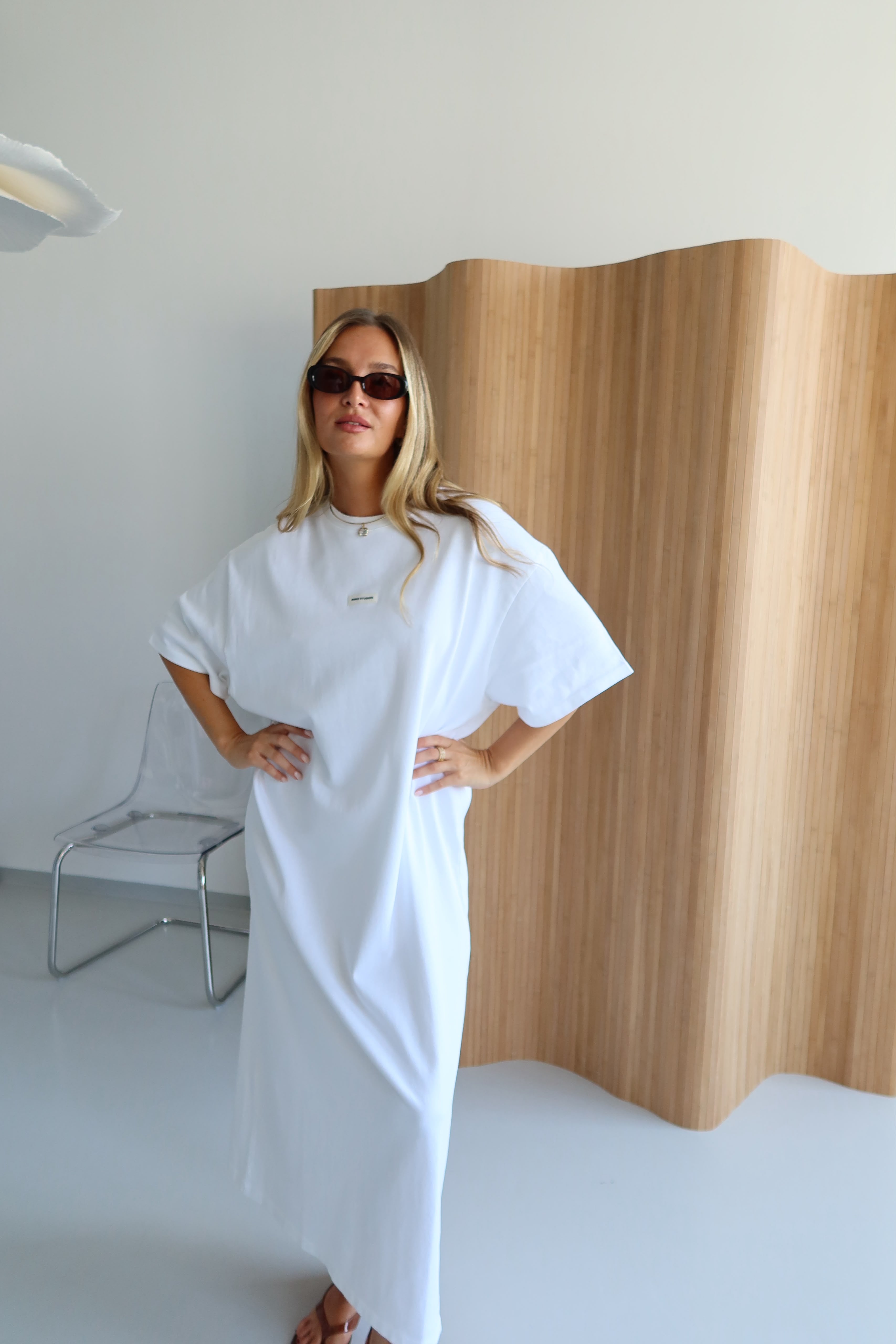 SOHO STUDIOS MAXI DRESS offwhite