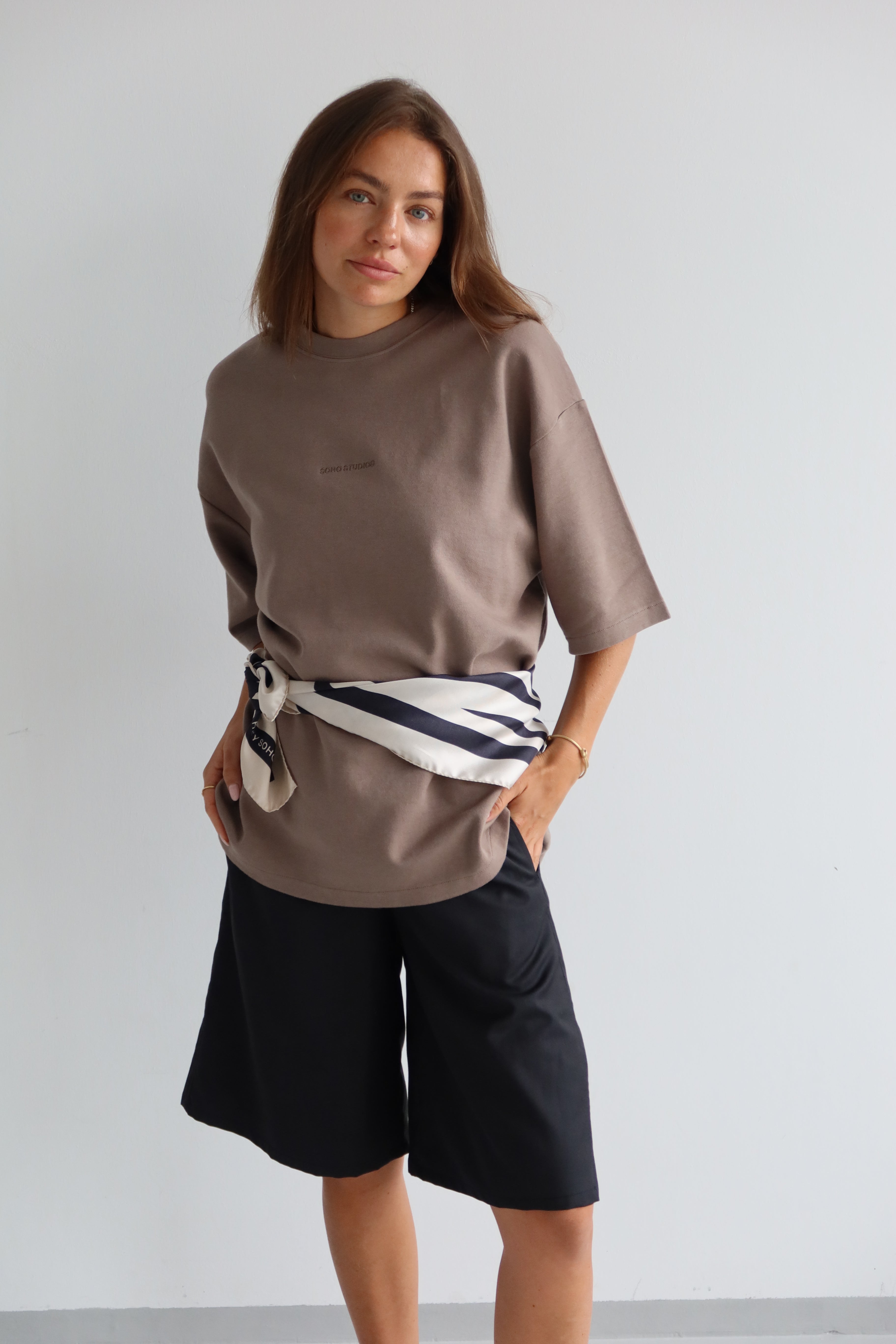 ALVA T-Shirt mocca