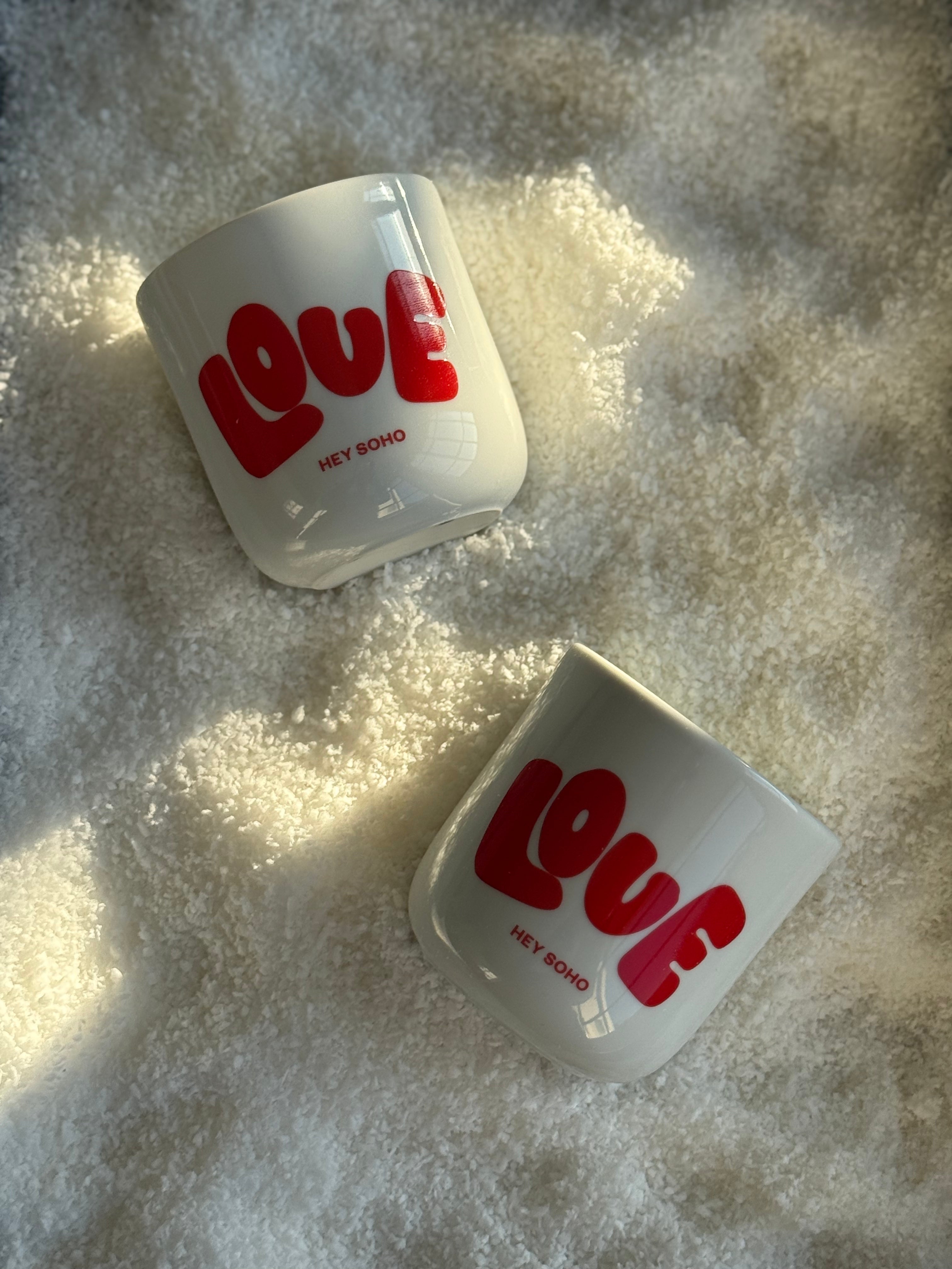 HEY SOHO LOVE Becher