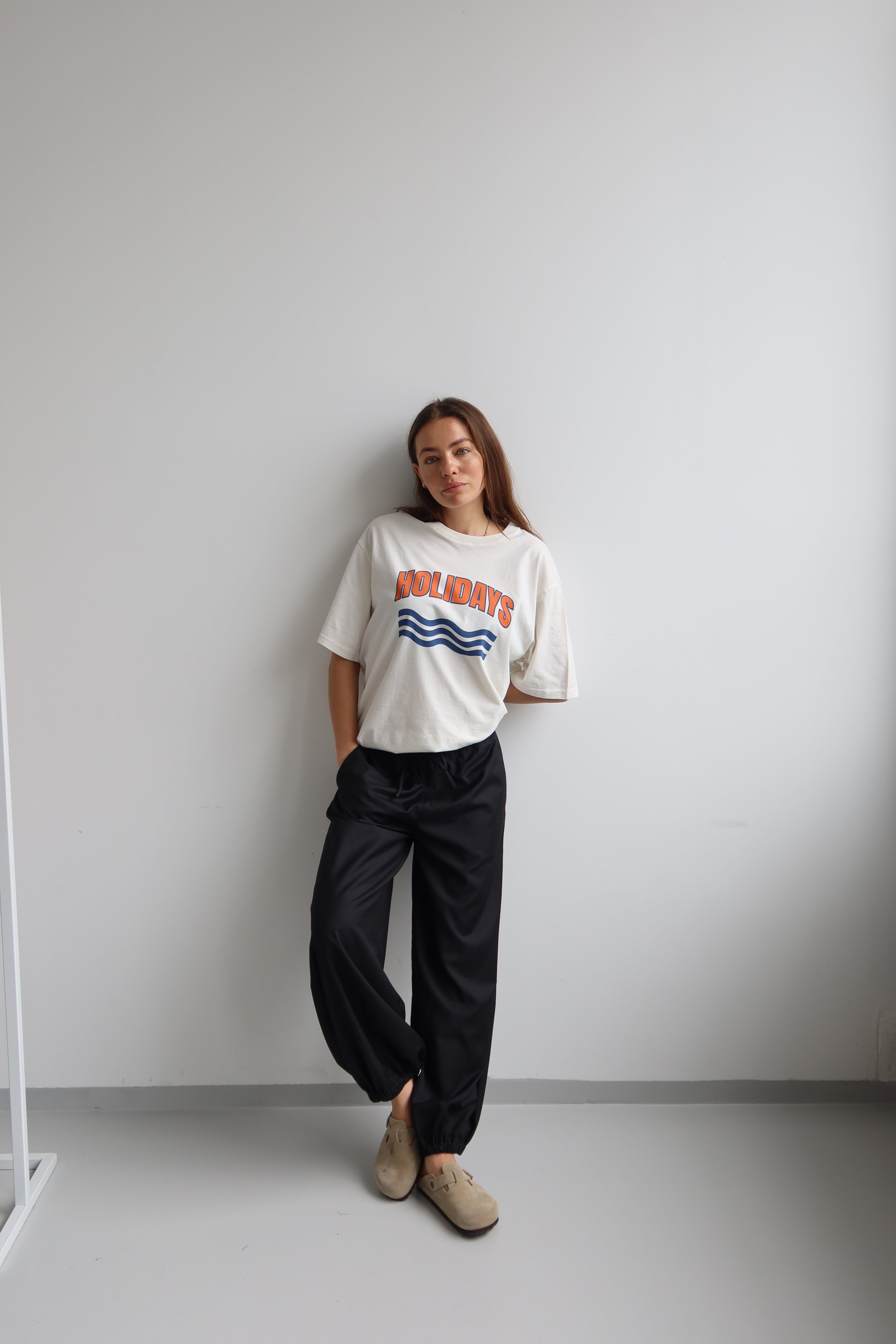SOHO STUDIOS AYDA BARREL PANTS black
