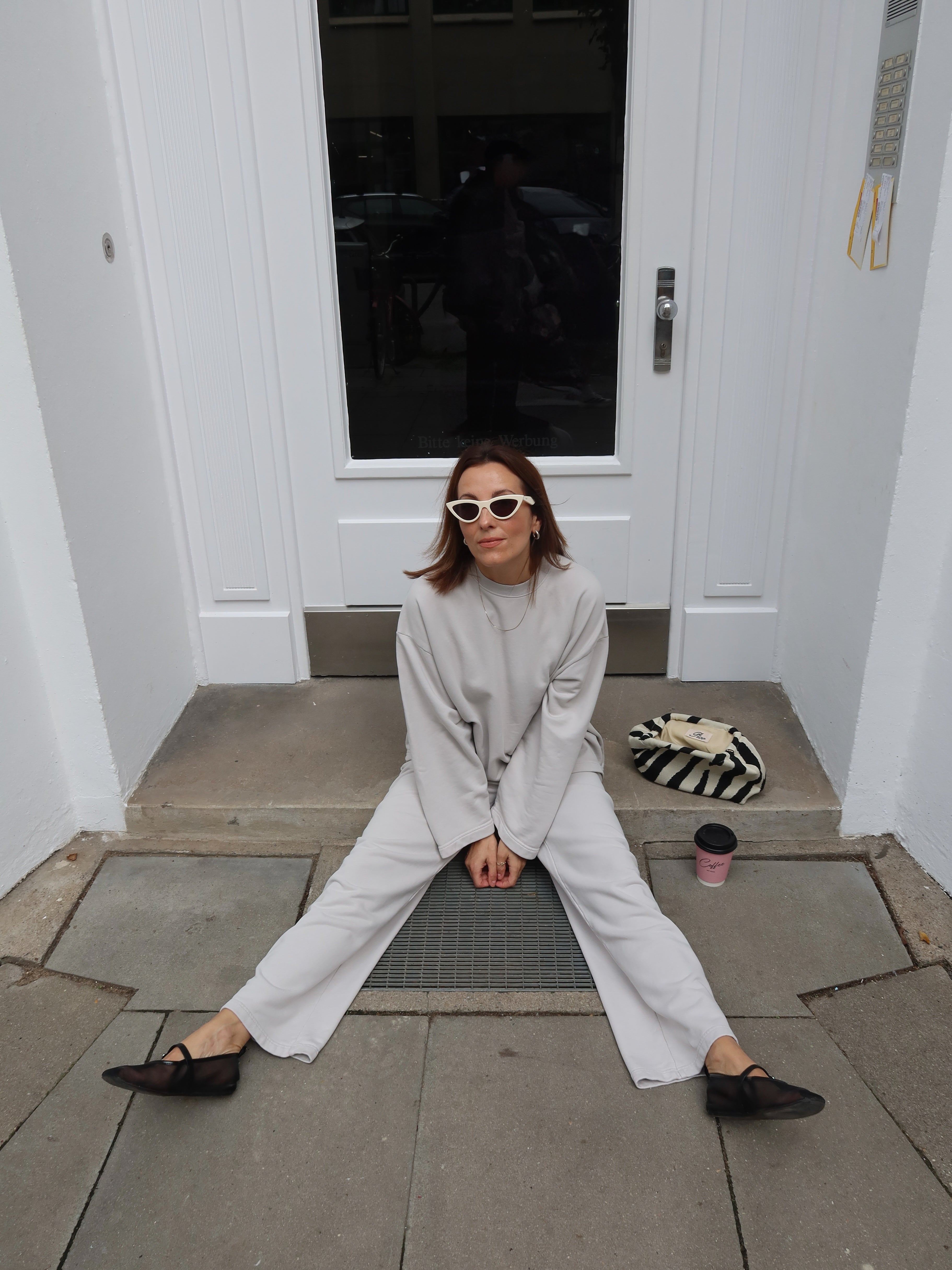 SOHO STUDIOS JENNA Sweatpants washed stone