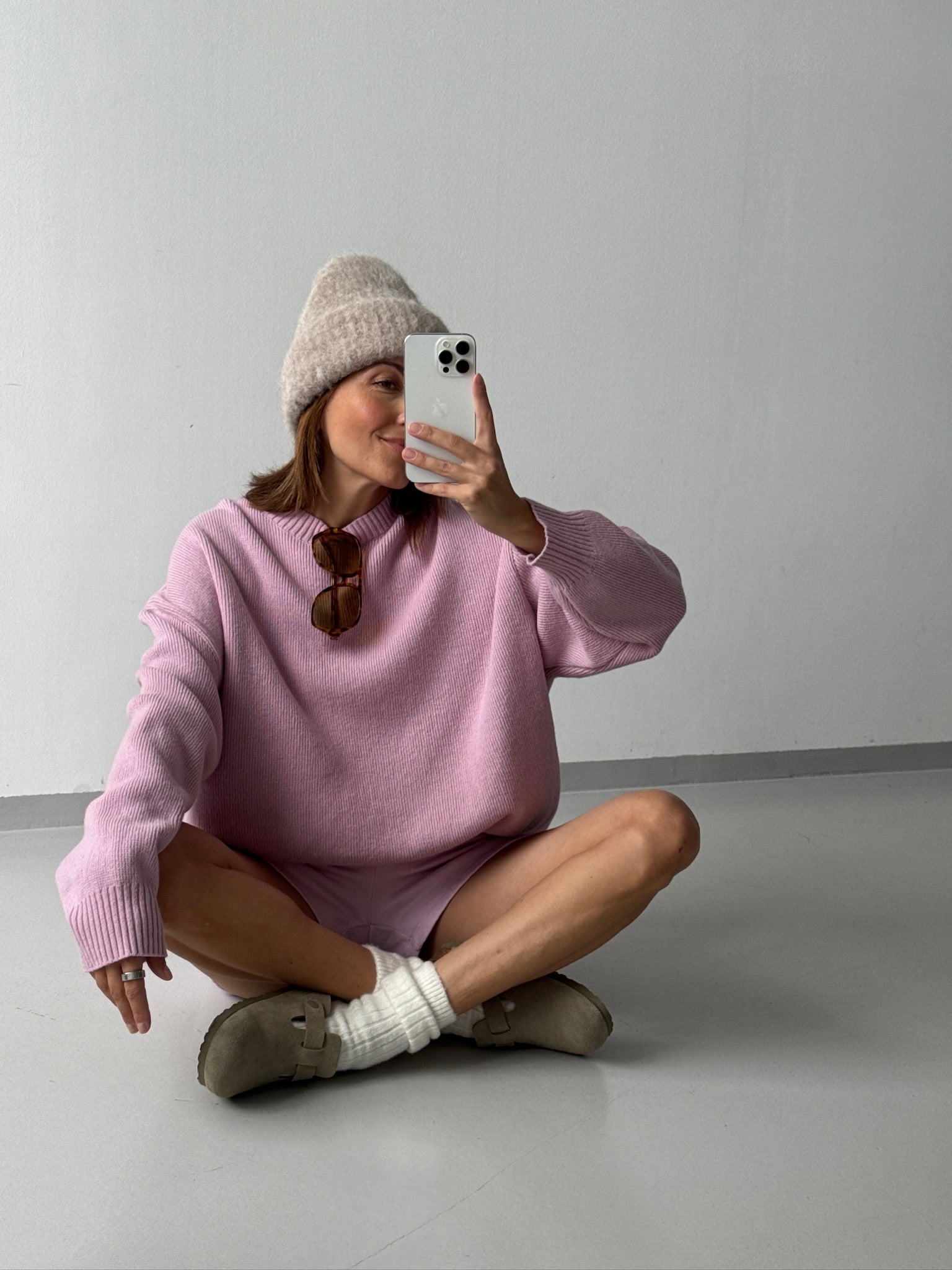SOHO STUDIOS AVA PULLOVER rose