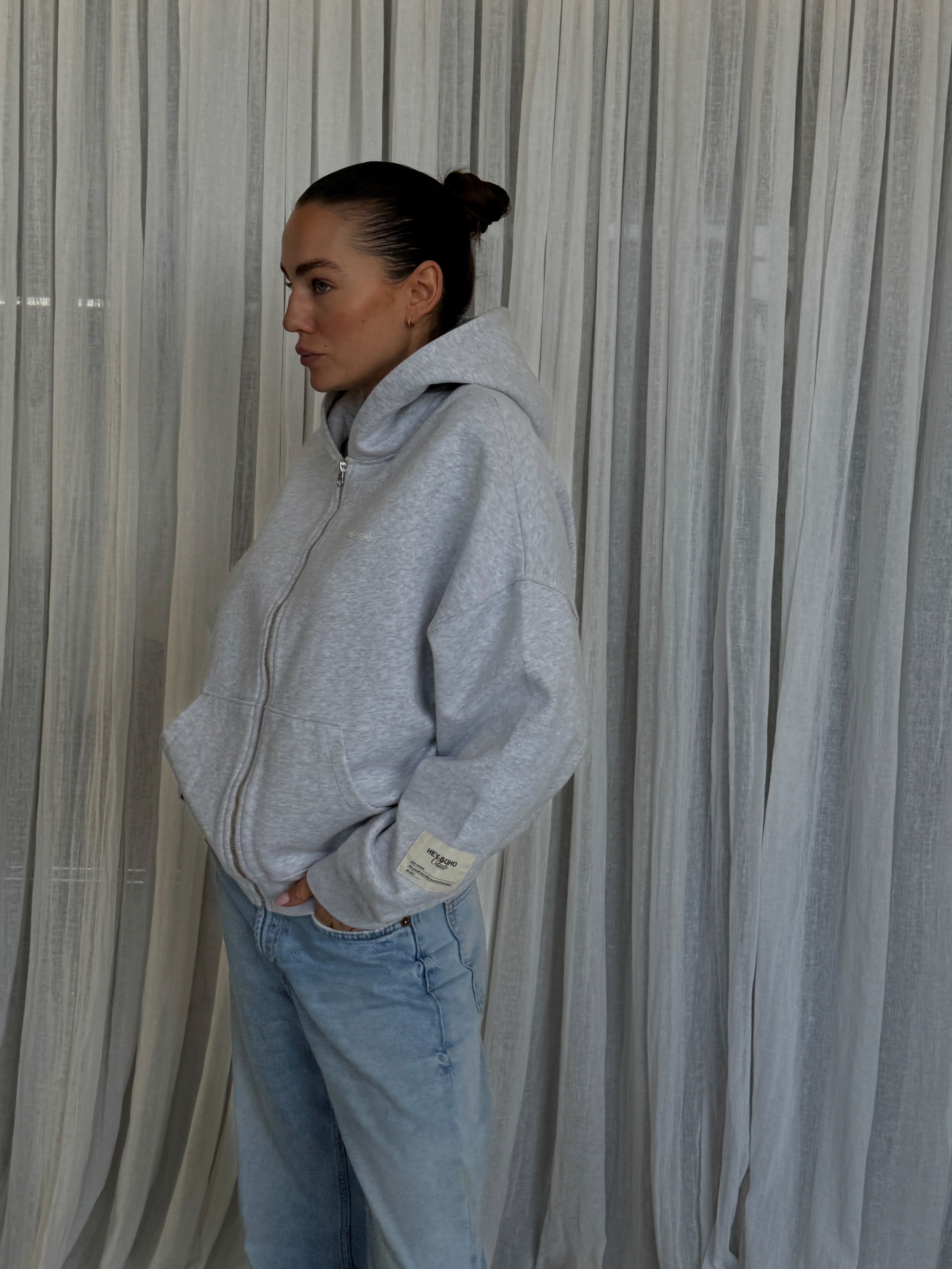 HEY SOHO BASIC SWEATJACKET