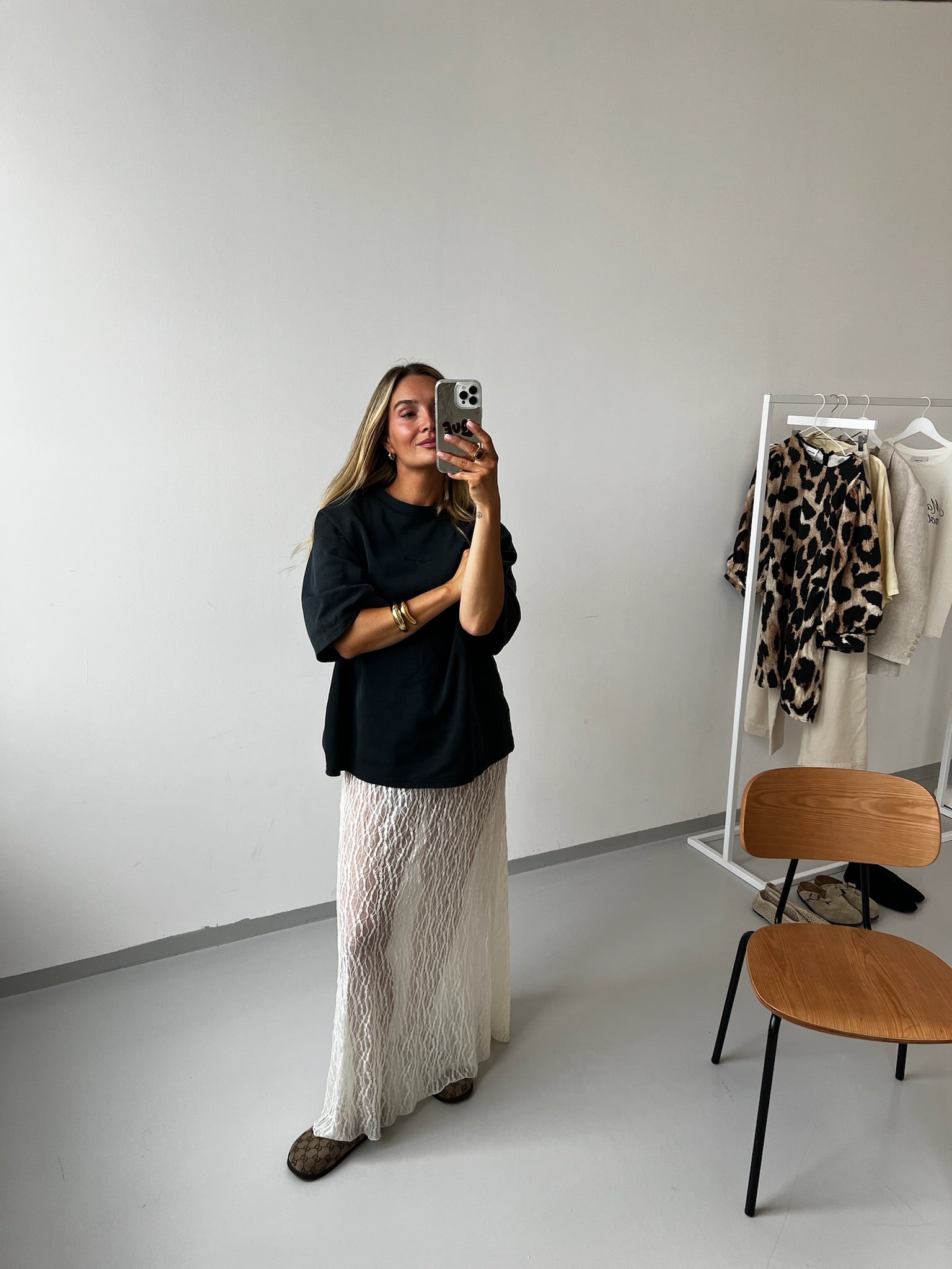 LILLI LACE SKIRT offwhite