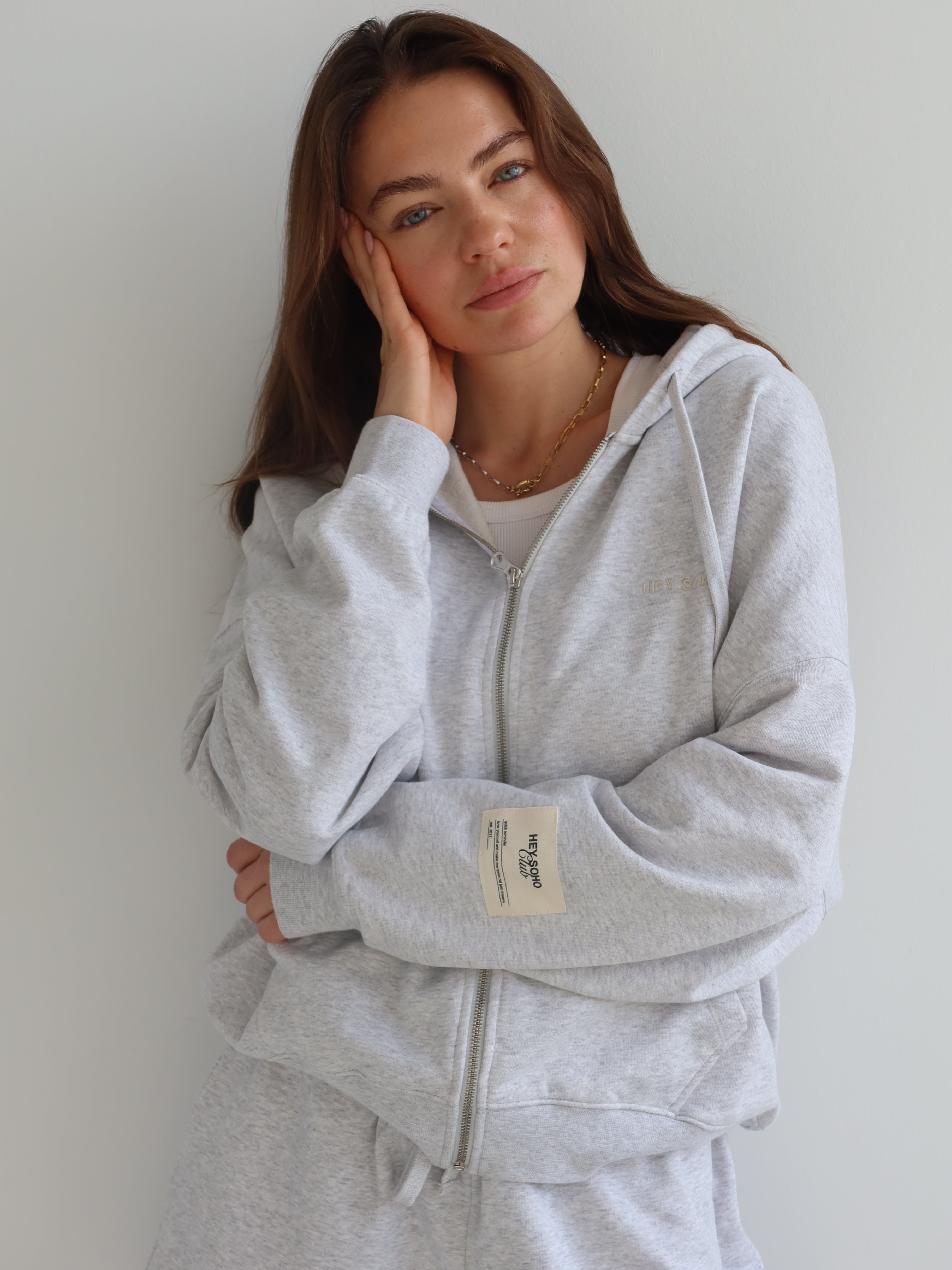 HEY SOHO BASIC SWEATJACKET