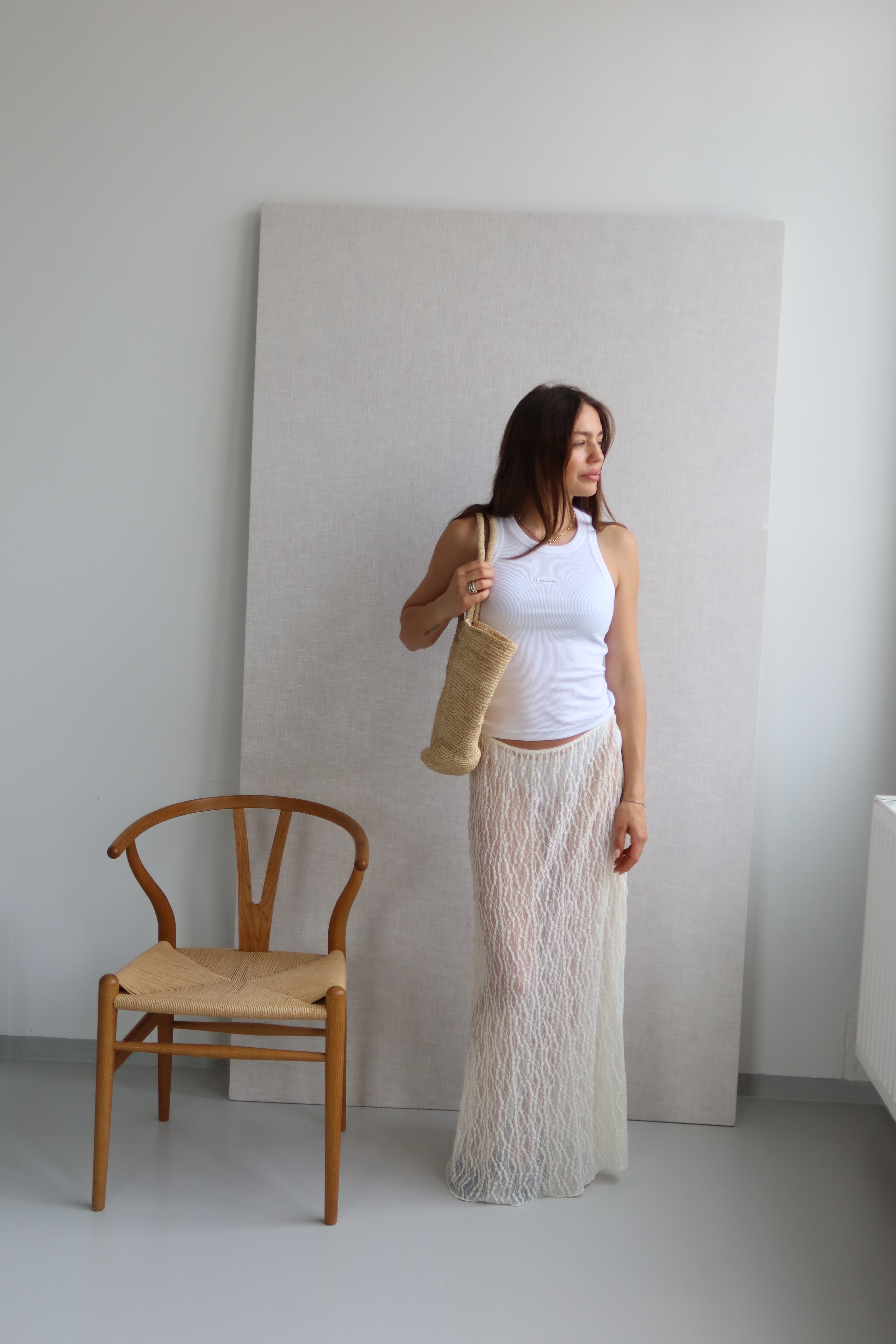 LILLI LACE SKIRT offwhite
