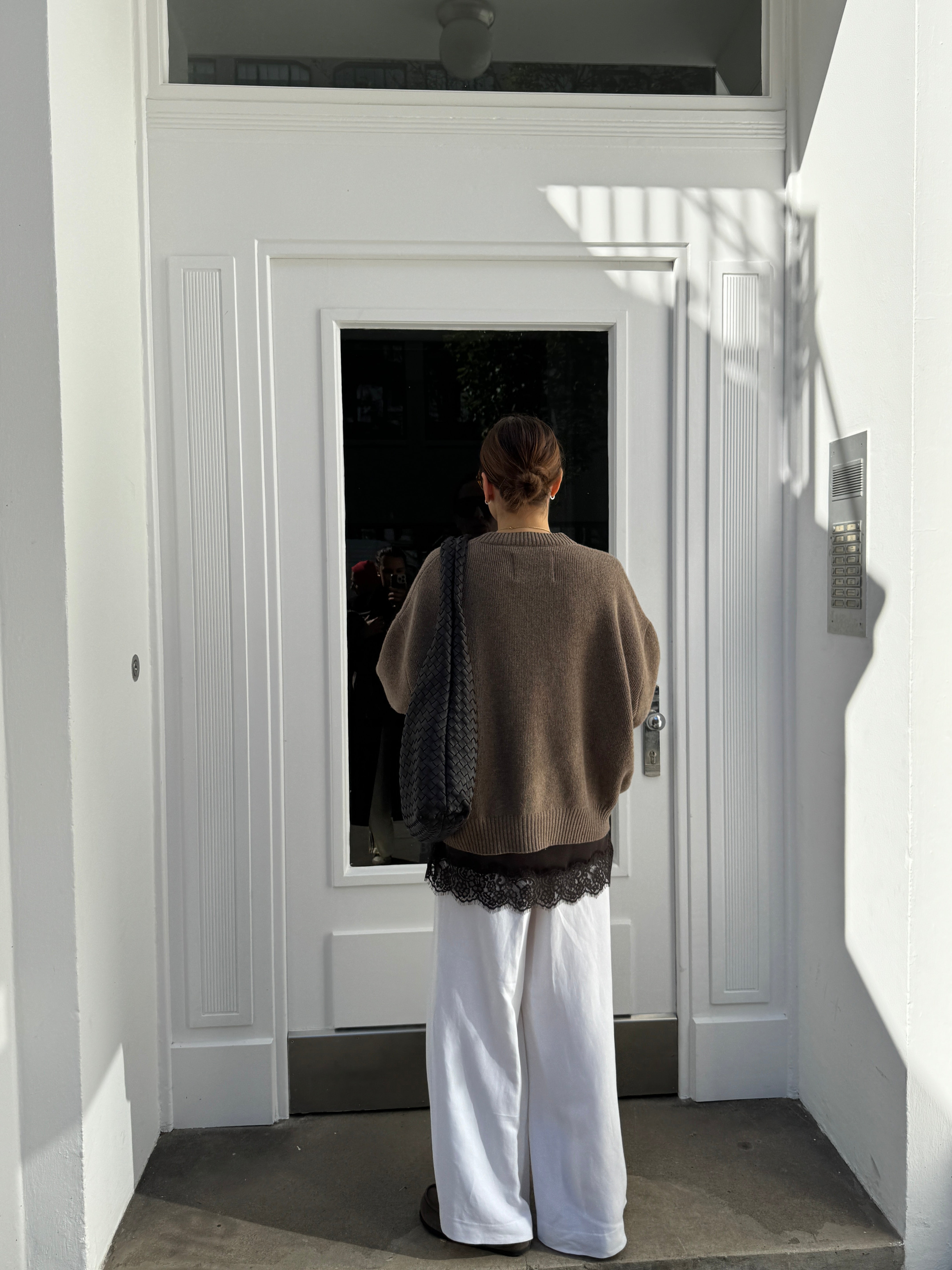 SOHO STUDIOS AVA PULLOVER chocolate melange