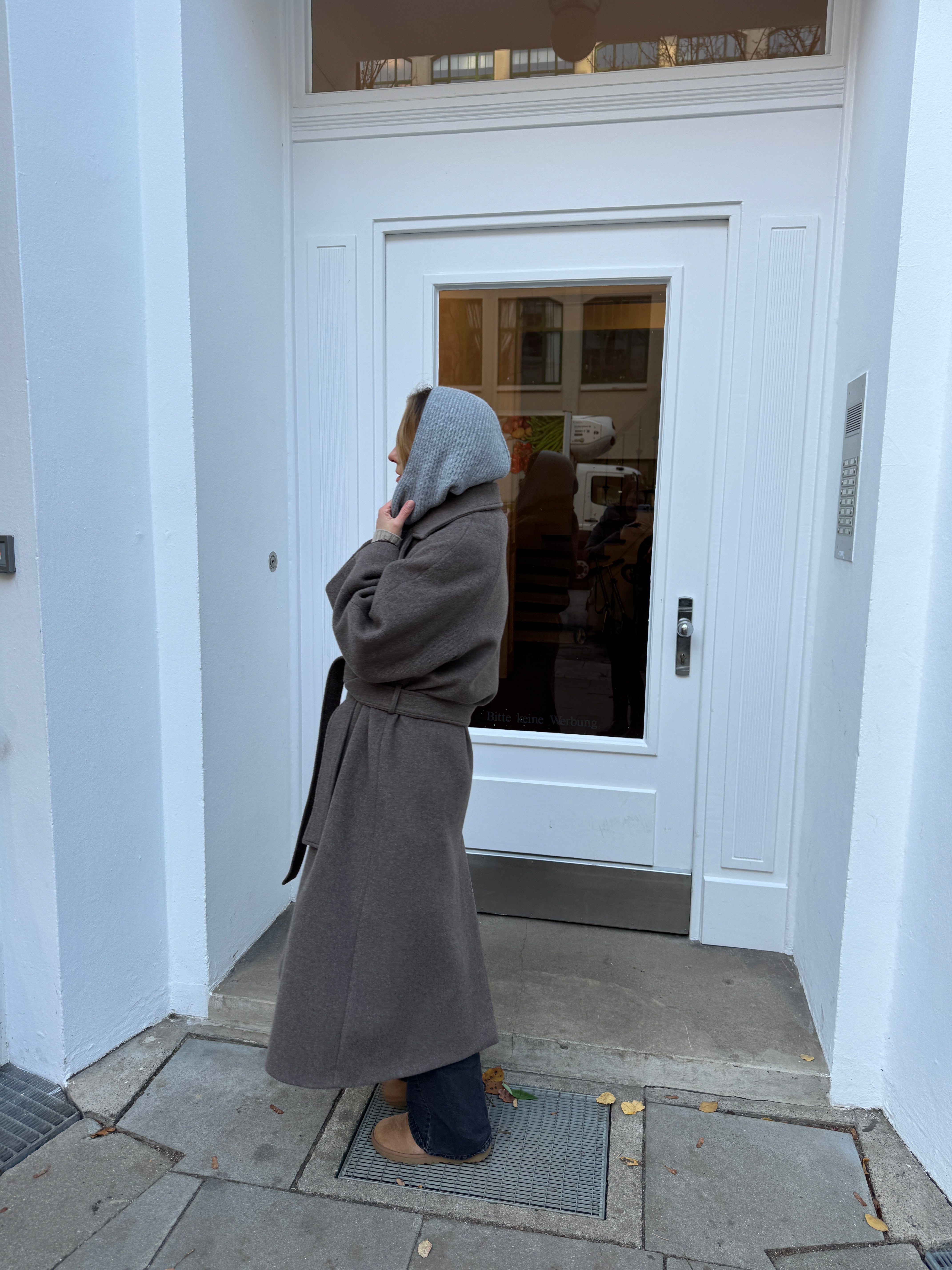 JOSIE BALACLAVA grey melange