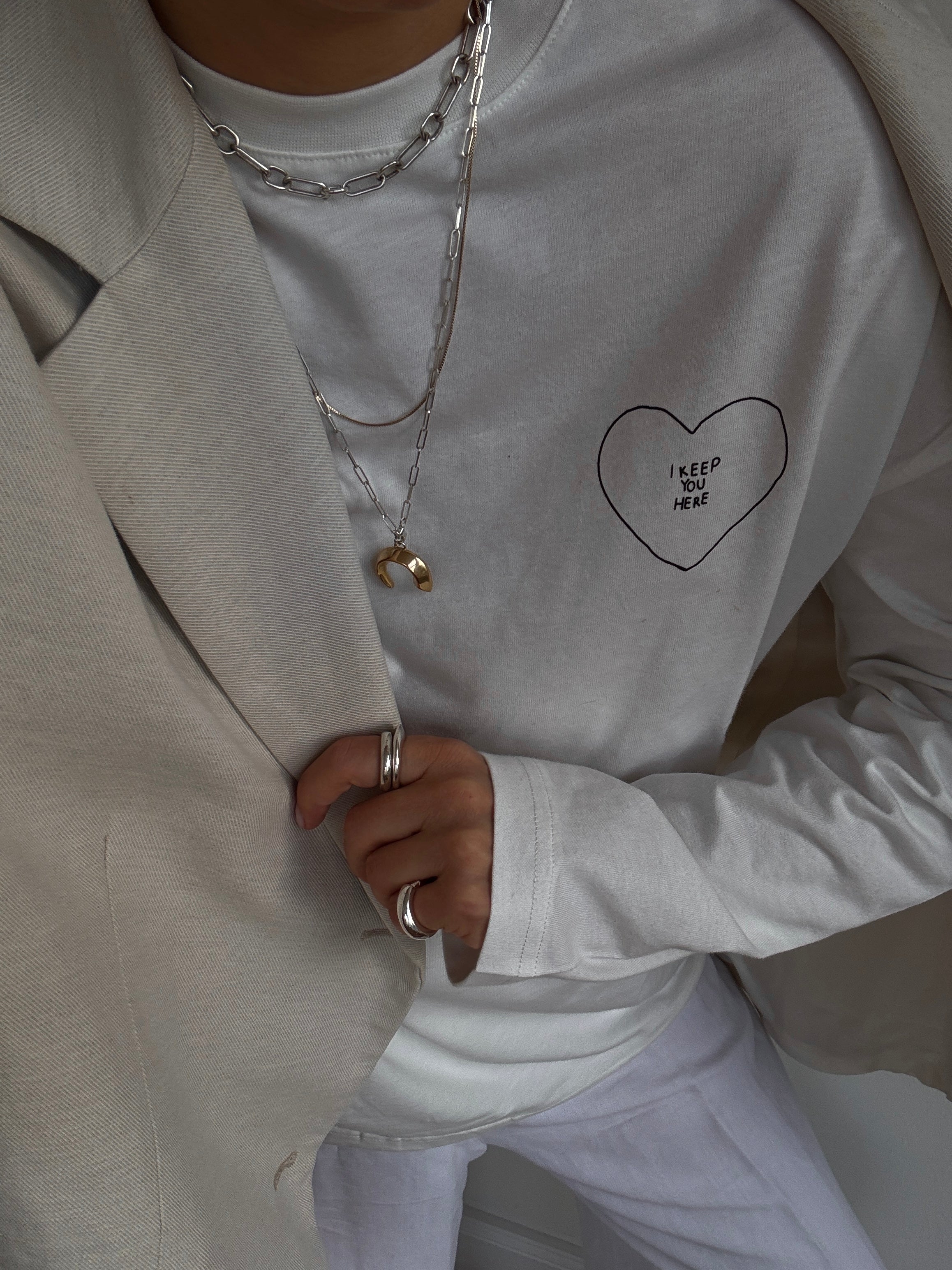 KEEP U HERE Longsleeve