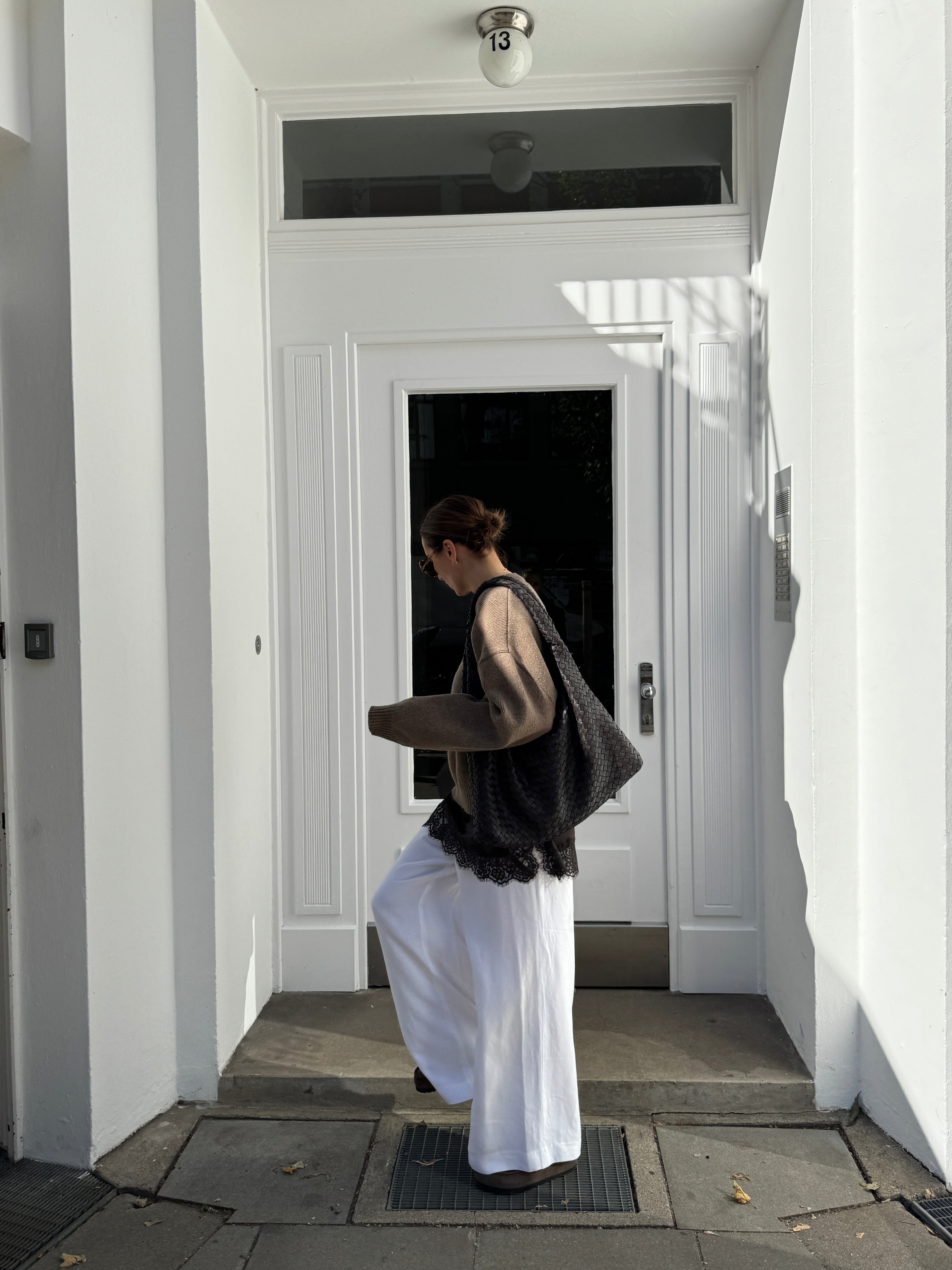 SOHO STUDIOS AVA PULLOVER chocolate melange