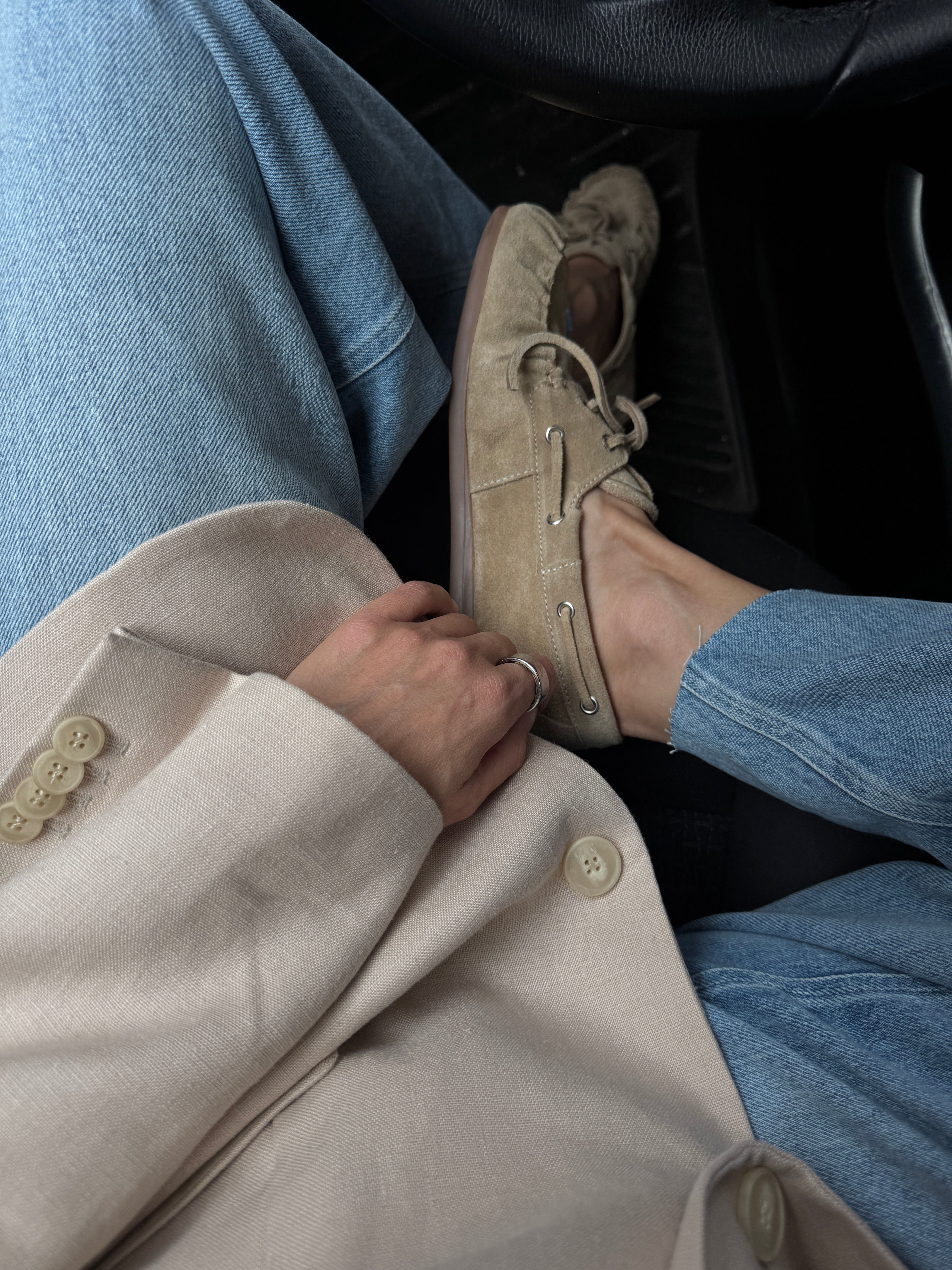 SOHO STUDIOS ANNI BLAZER beige