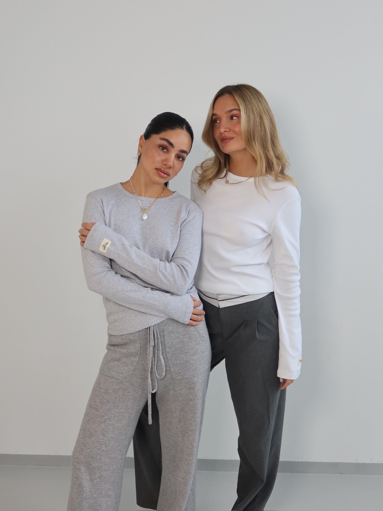 HEY SOHO RIB LONGSLEEVE white