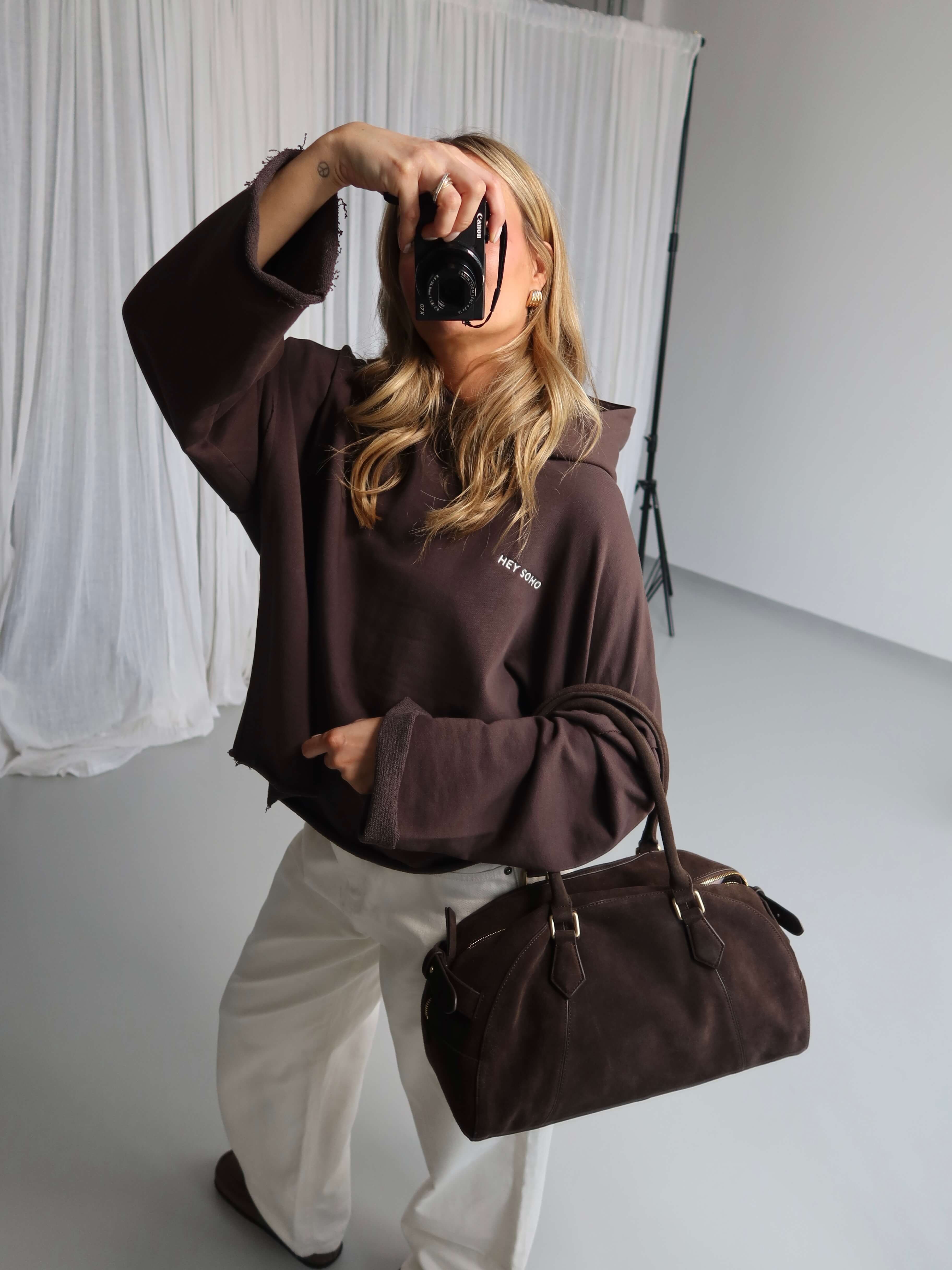 OPEN HEM LOGO Hoodie