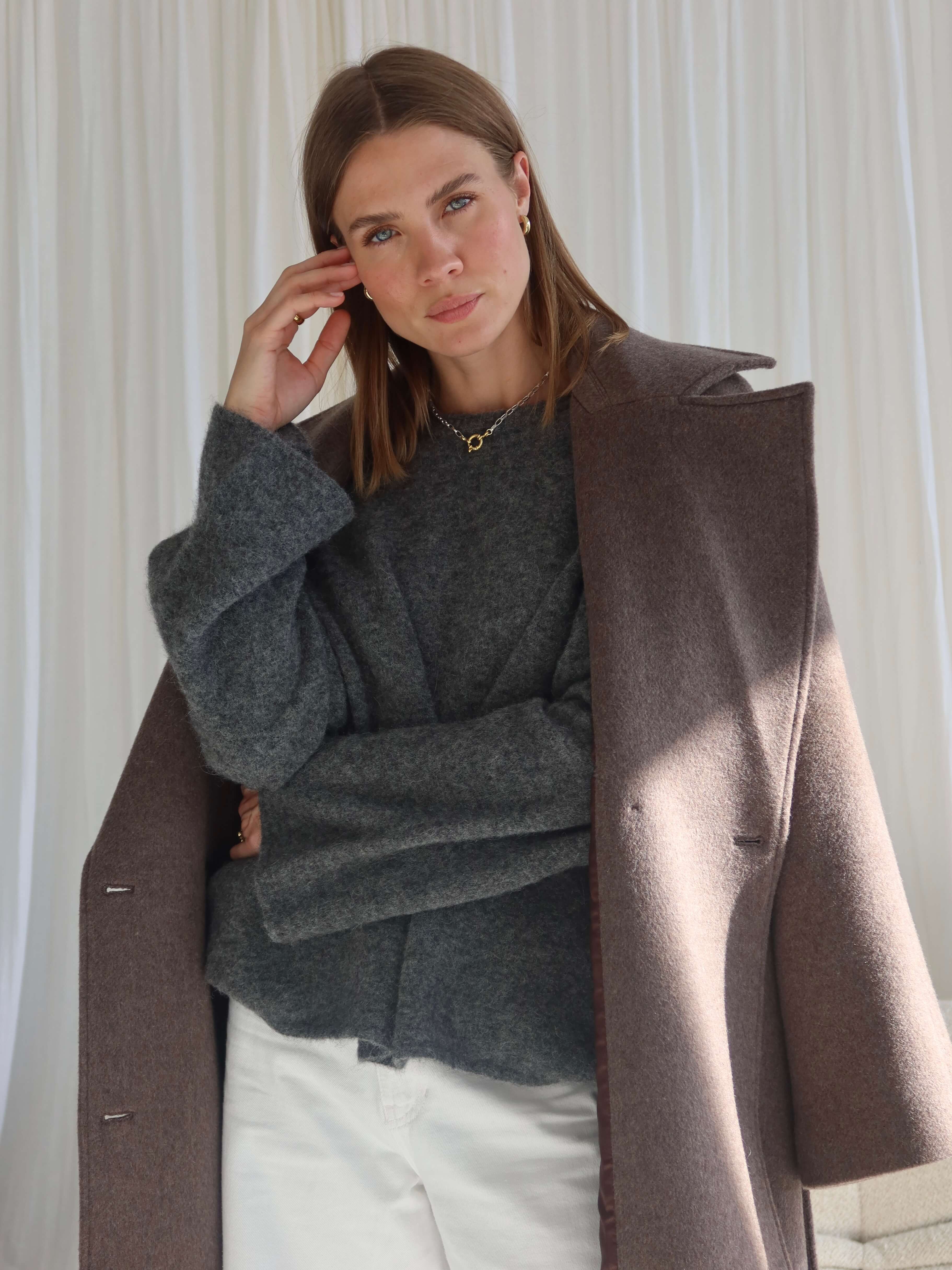 SOHO STUDIOS DALIA dark grey melange