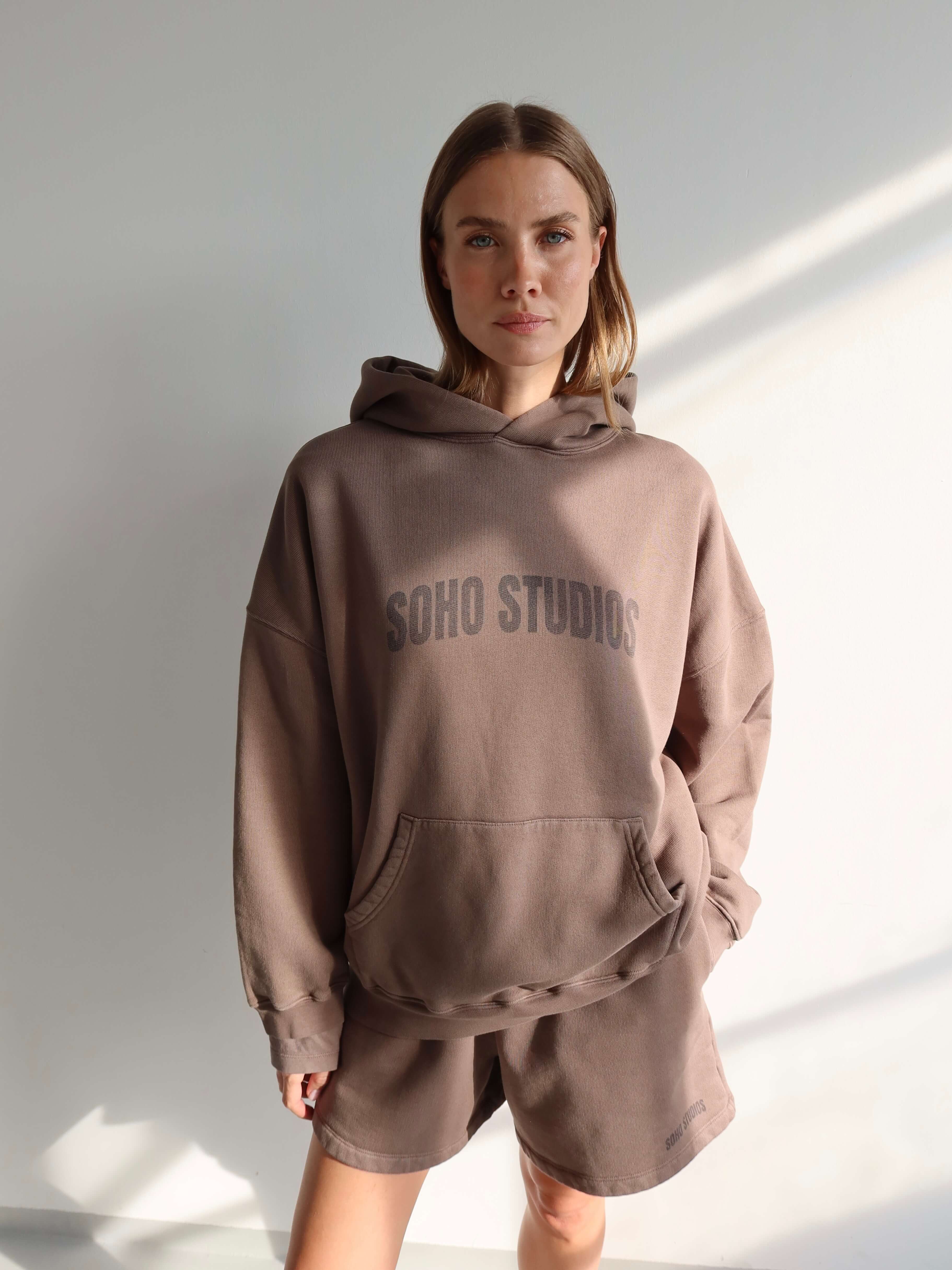 SOHO STUDIOS EDDA Hoodie brown