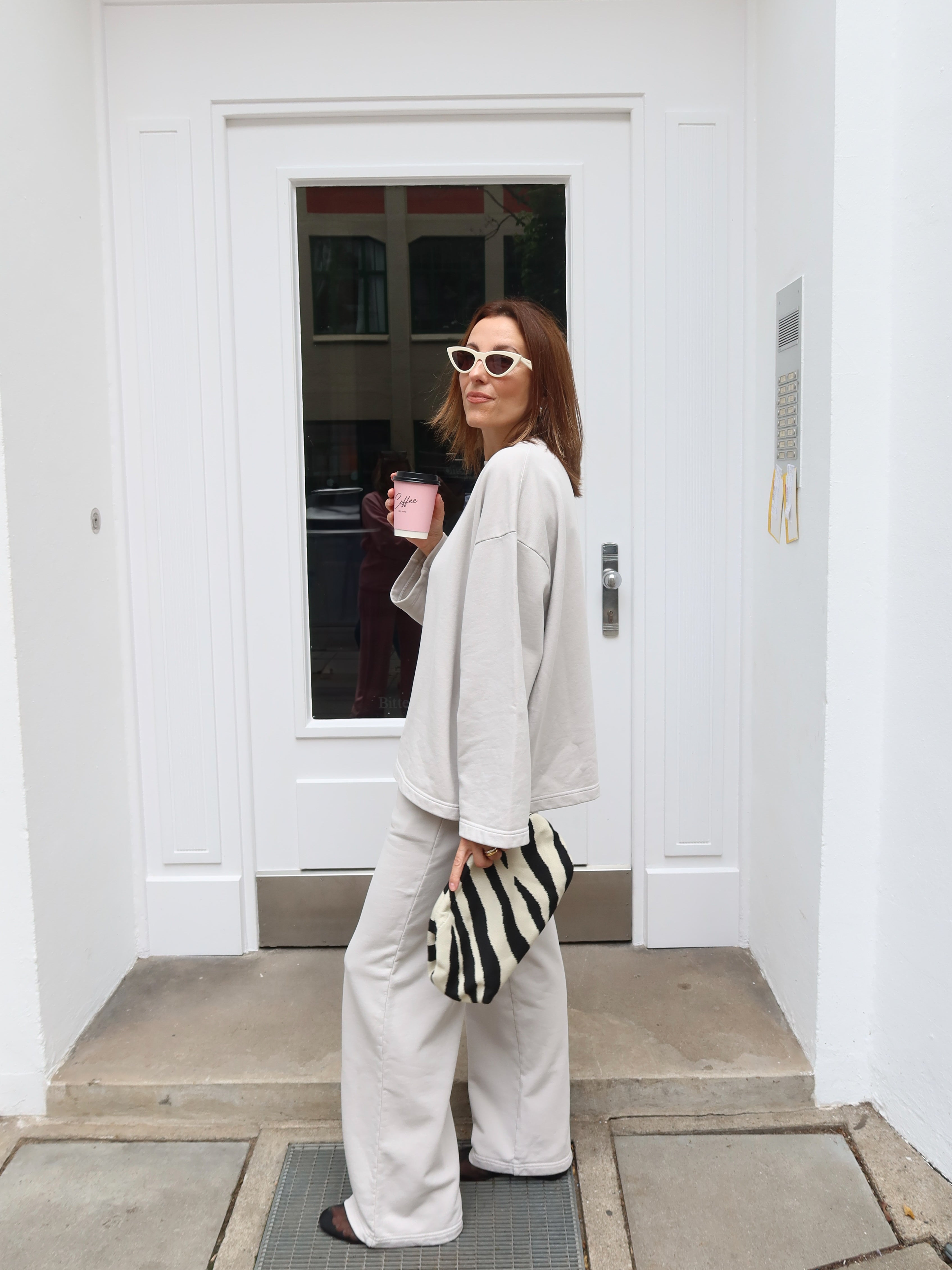 SOHO STUDIOS JENNA Sweatpants washed stone