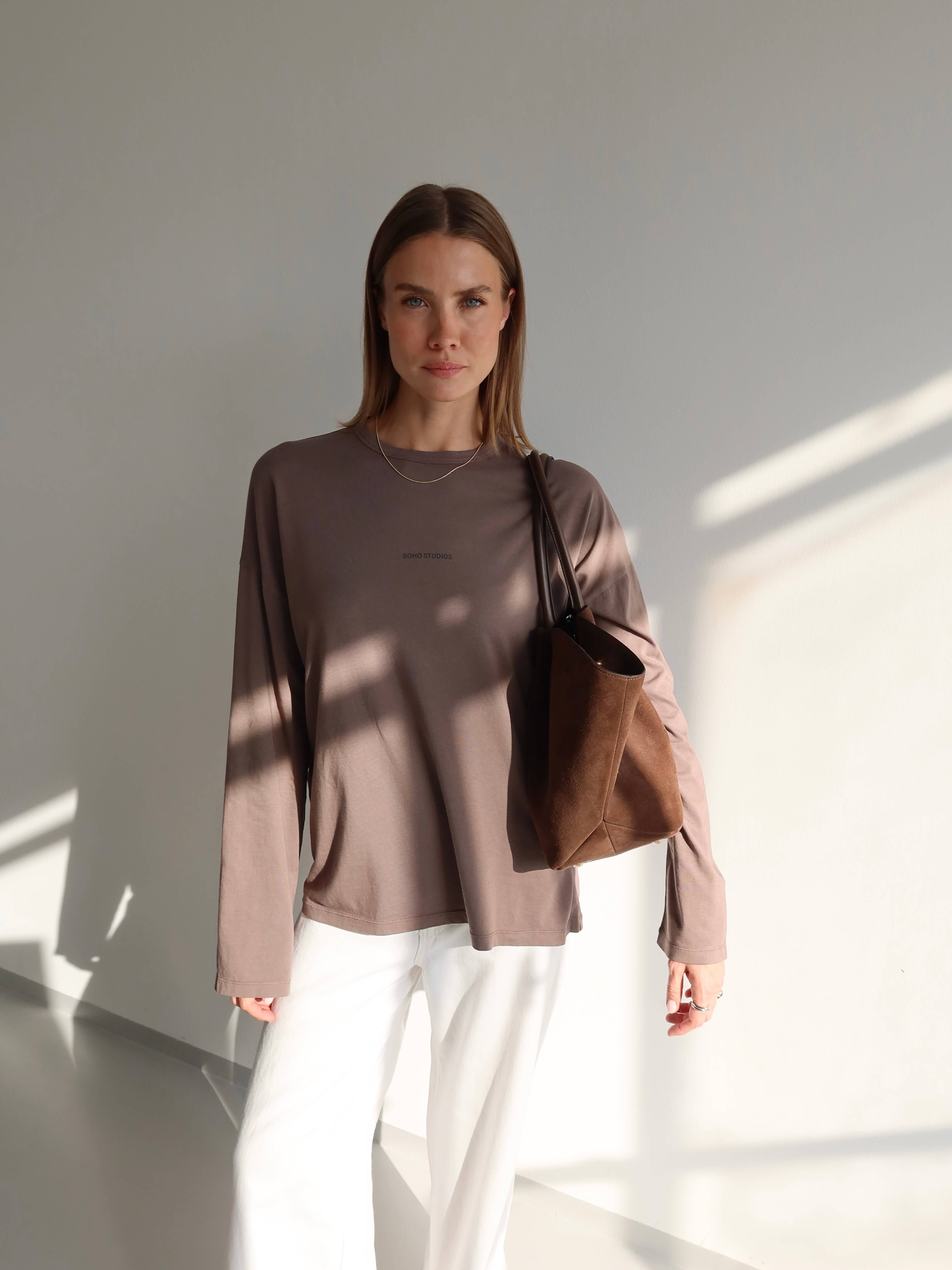 SOHO STUDIOS LIA Longsleeve mauve