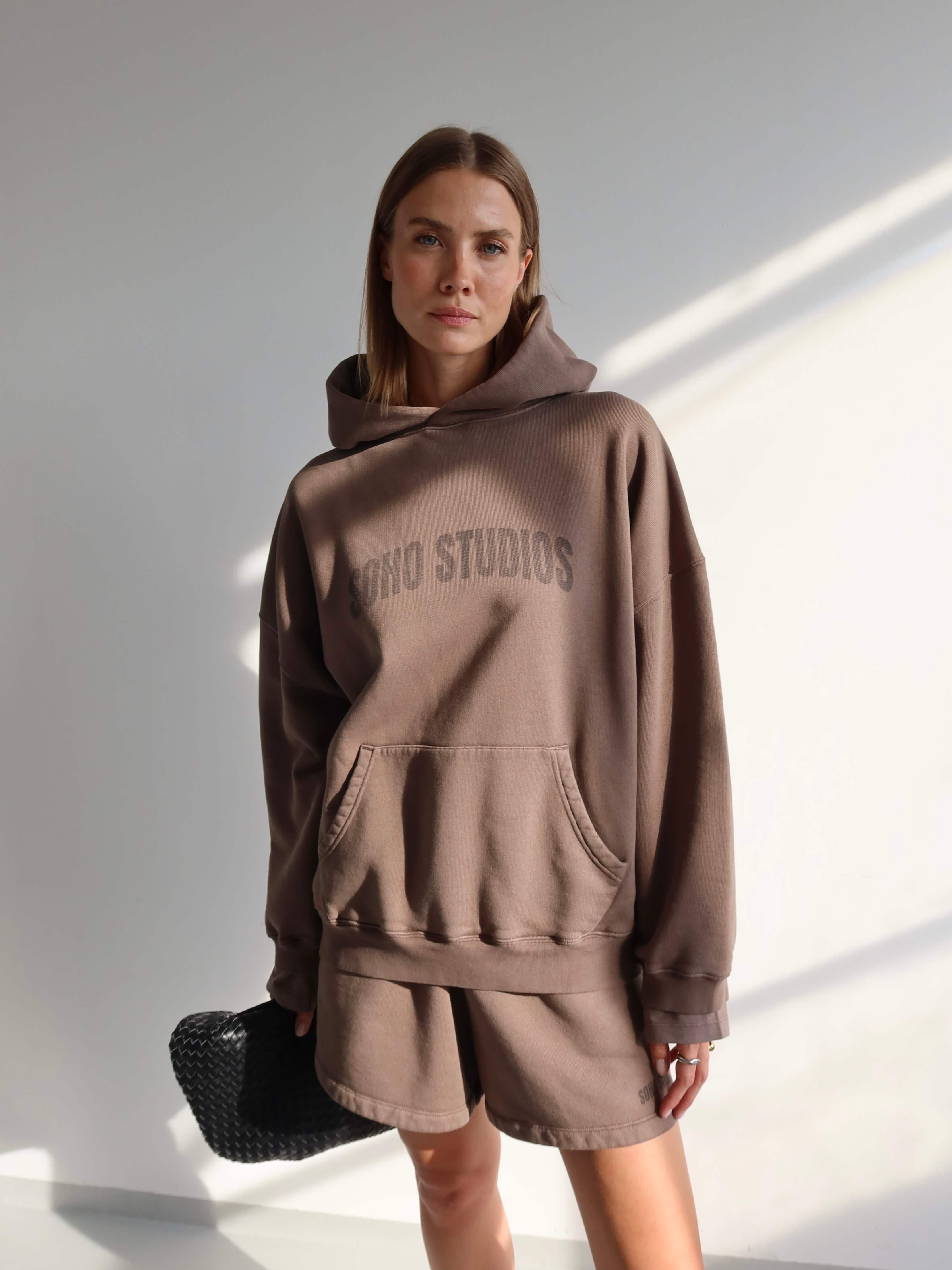 SOHO STUDIOS EDDA Hoodie brown