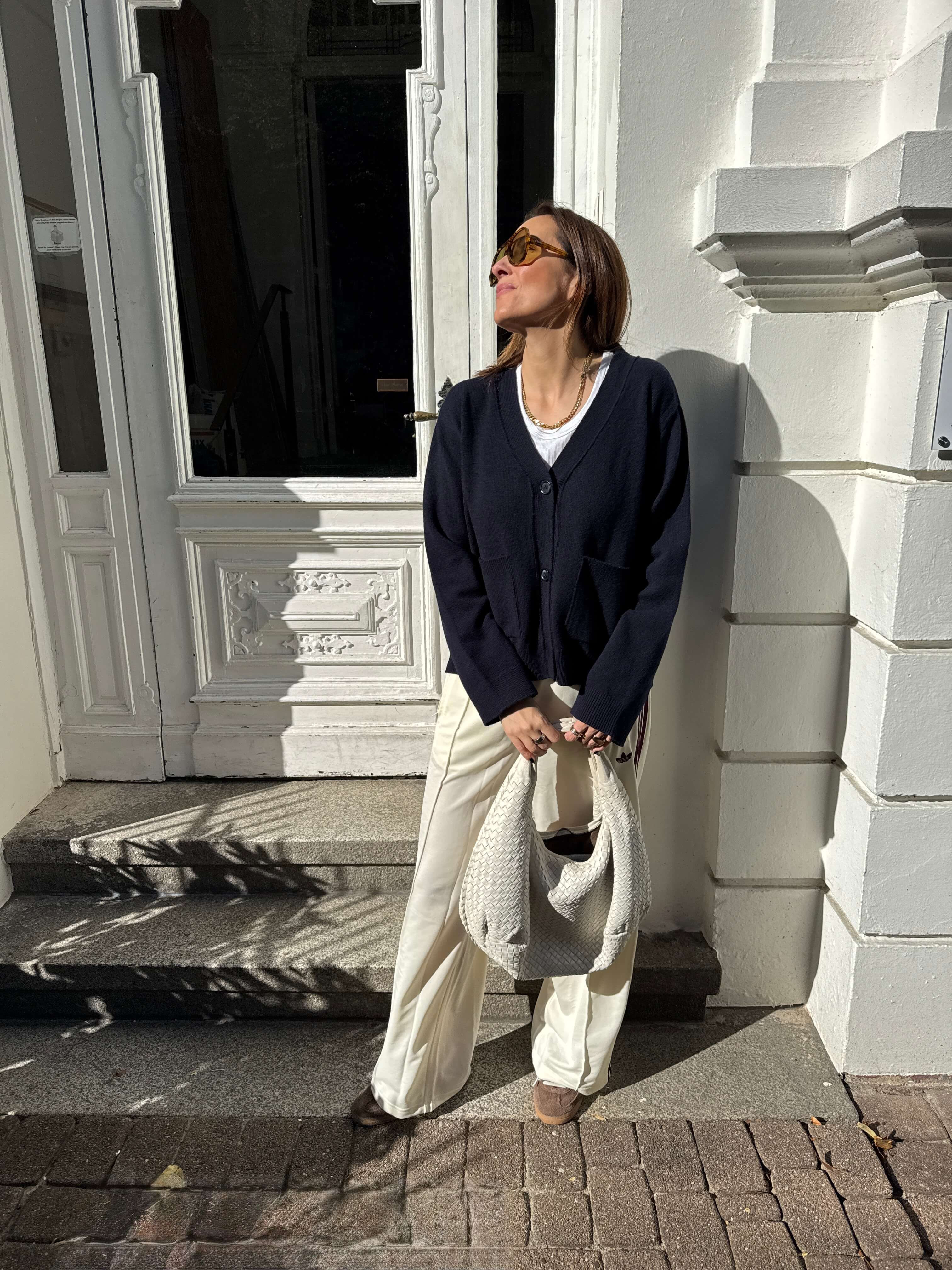 SOHO STUDIOS NORA CARDIGAN navy