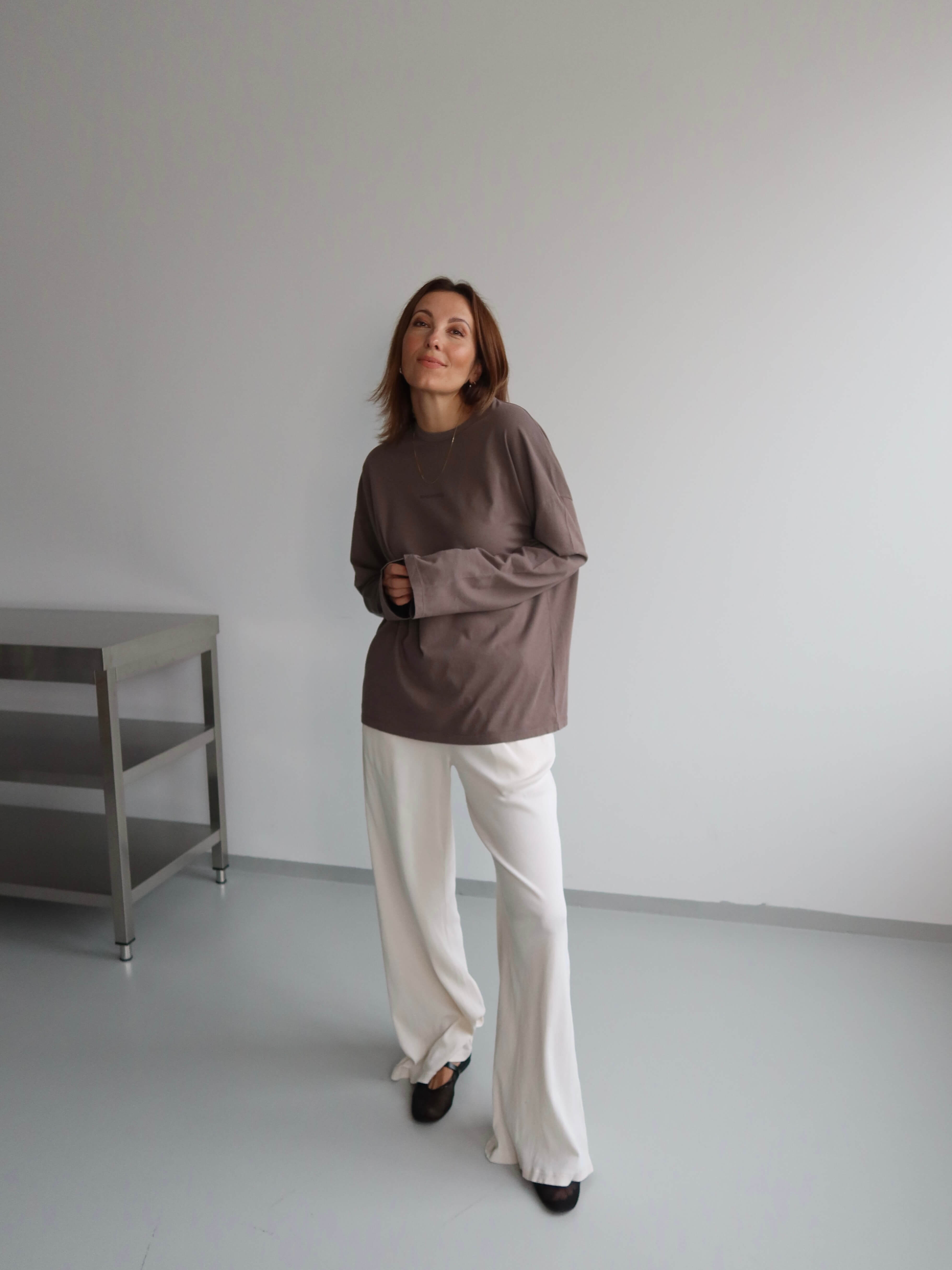 SOHO STUDIOS LIA Longsleeve mauve